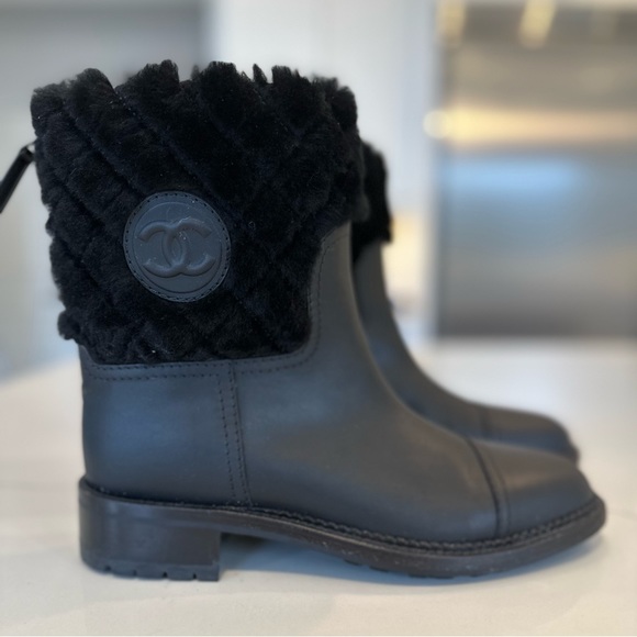 Authentic Chanel Boots - Picture 1 of 6